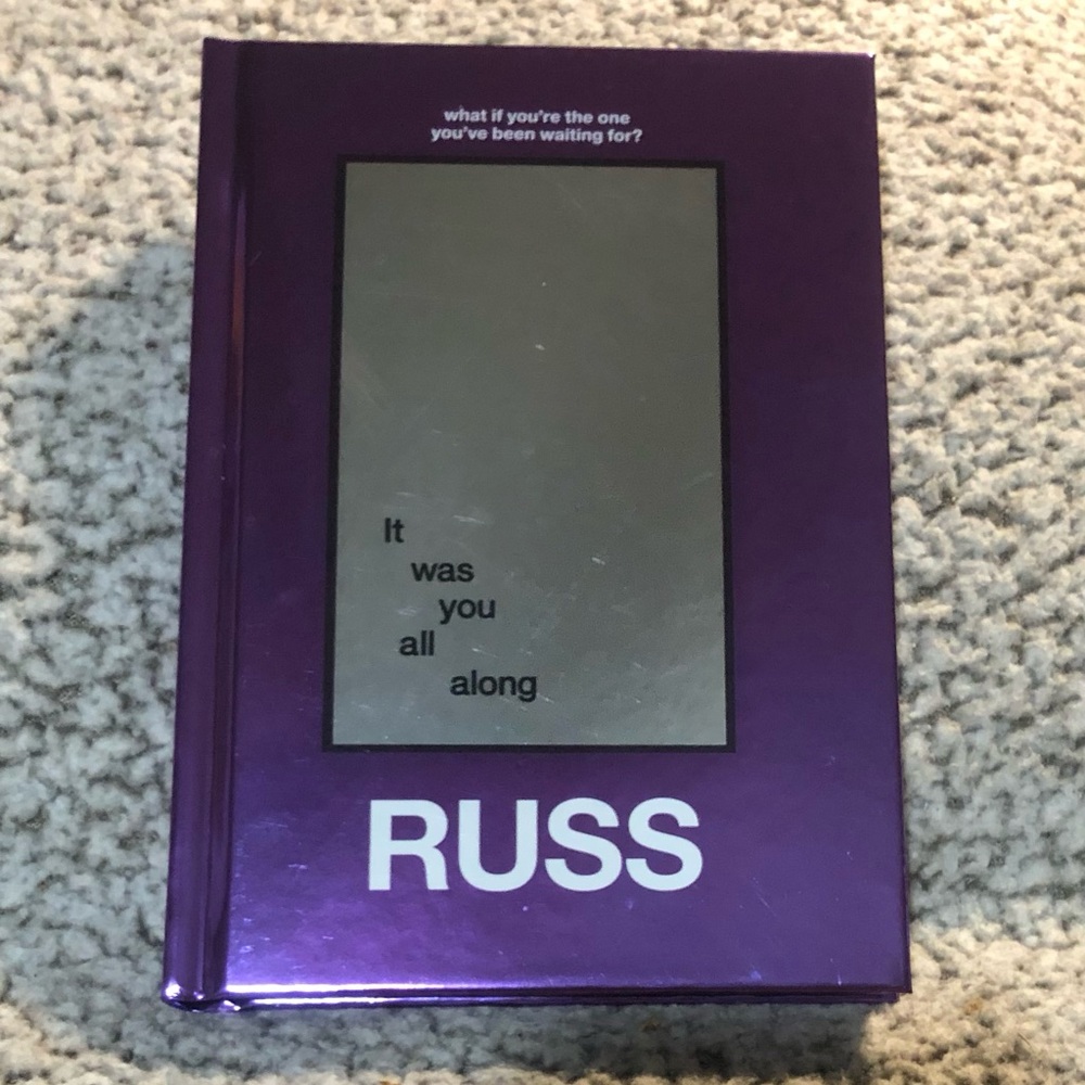 It Was You All Along - Russ Hardcover Inspirational Book